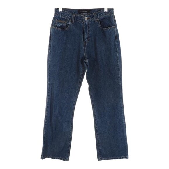 Calvin Klein Womens Jeans Size 10 Bootcut Double Stone Washed Cotton 30 x 30 - Picture 1 of 7